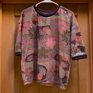 Scotch and Soda Sequined Top